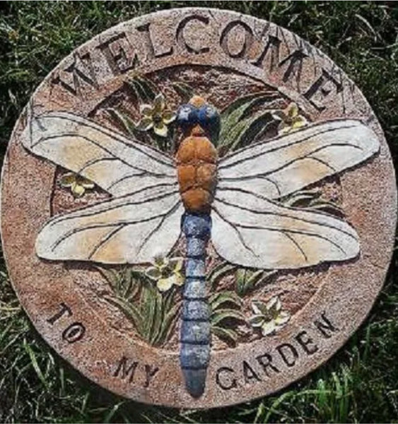 Decorative Dragonfly Plaque