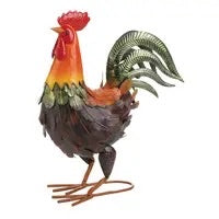 Colorful Metal Rooster