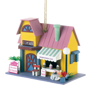 Cupcake Bakery Birdhouse