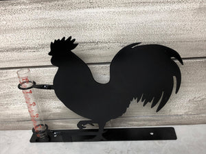 Rooster Rain Gauge